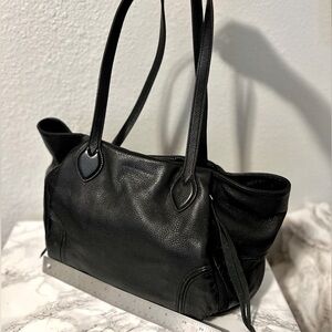 Aimee Kestenberg Chelsea Tote Calf Leather Black Handbag